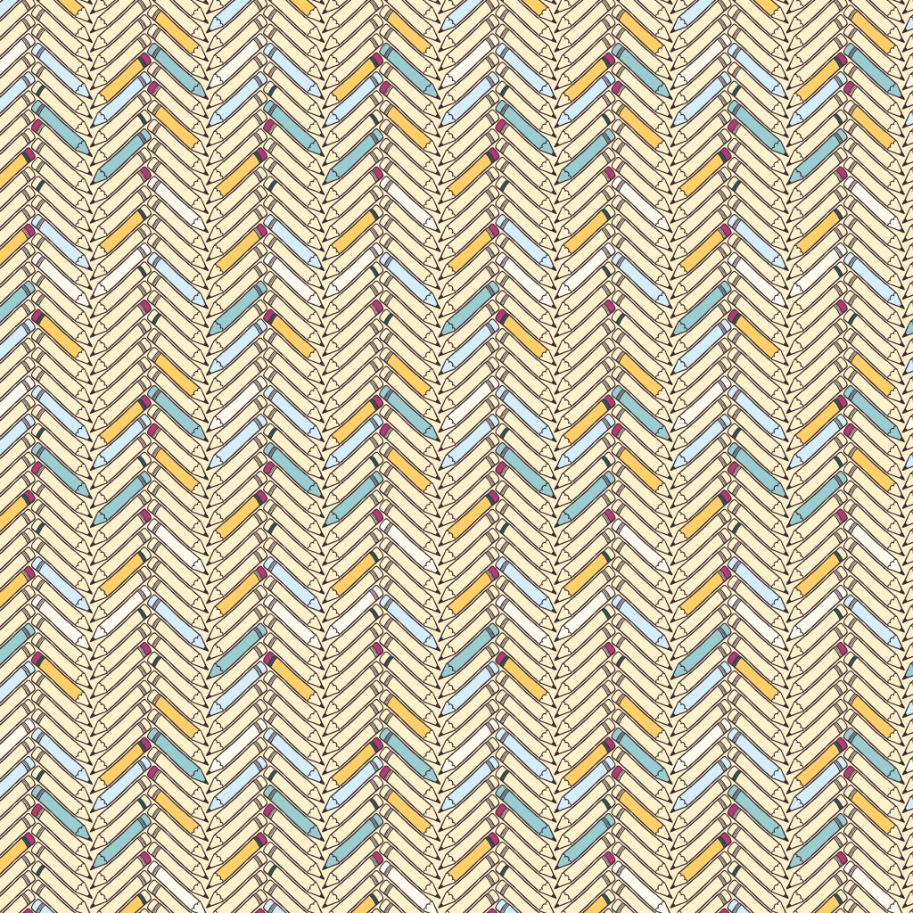decorative pencil wallpaper
